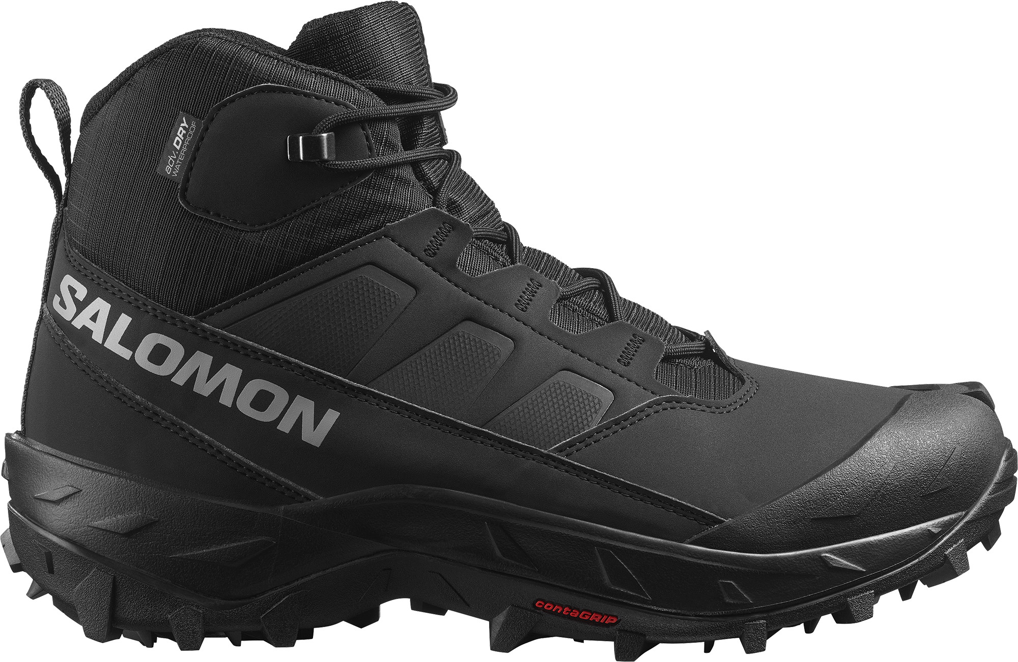 Salomon Men’s Crosstrak Waterproof Black/Black/Asphalt