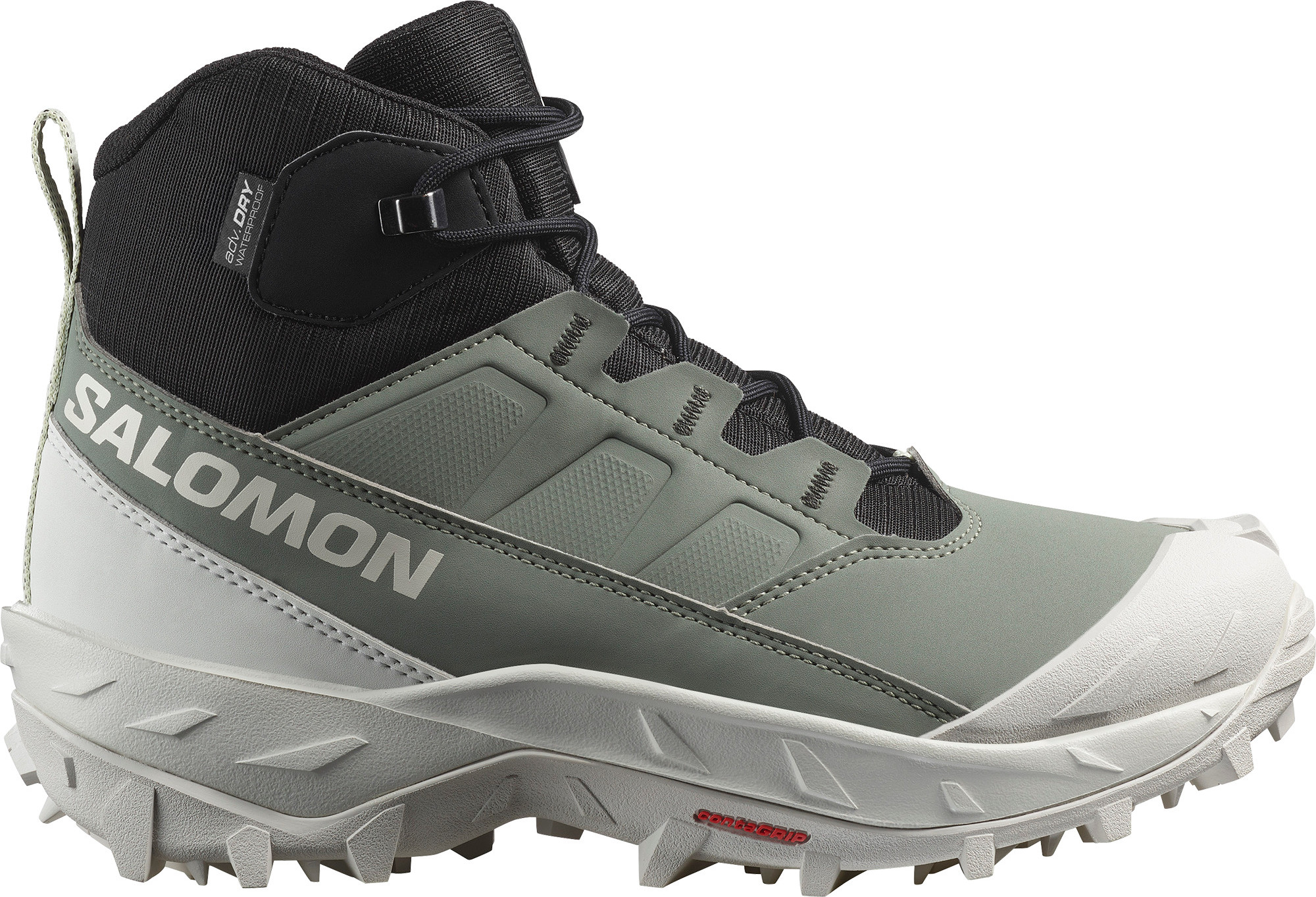 Salomon Women’s Crosstrak Waterproof Agave Green/Black/Canary Green