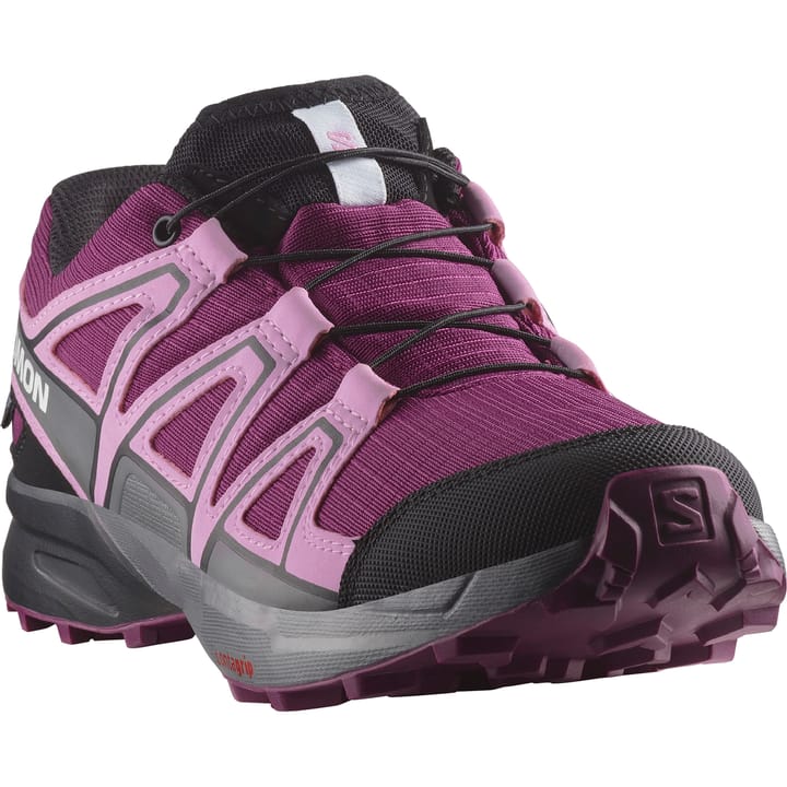 Salomon Juniors' Speedcross ClimaSalomon Waterproof Plum Caspia/Orchid Bouquet/Black Salomon