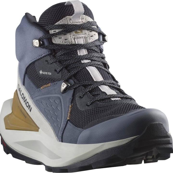 Salomon Men's Elixir Mid GORE-TEX Dark Navy/Grisaille/Gray Violet 100 Salomon