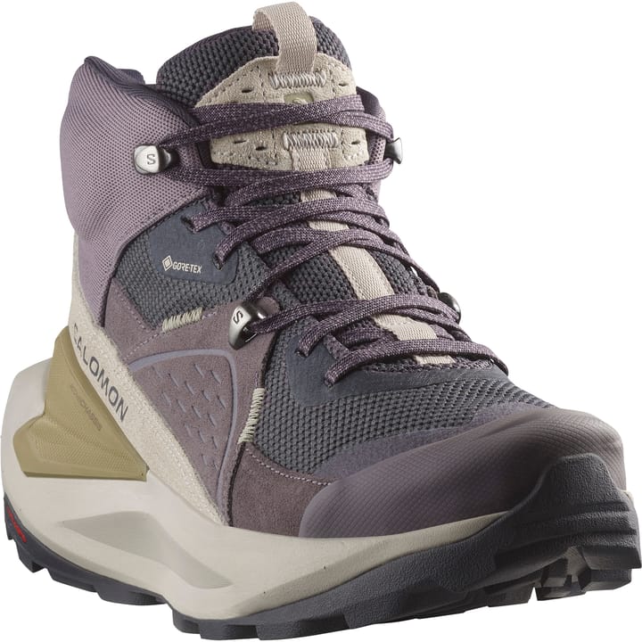 Salomon Women's Elixir Mid GORE-TEX Nine Iron/Shark/Silver Cloud Salomon