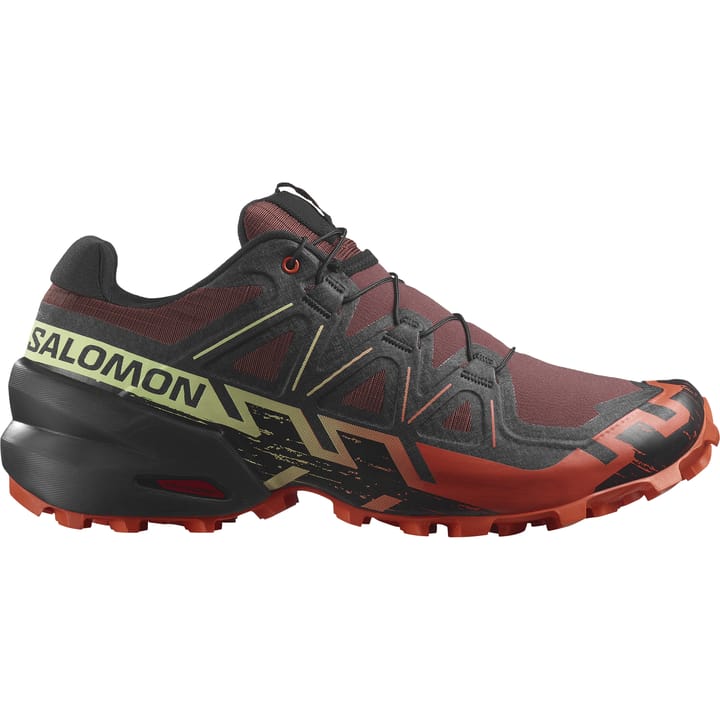 Salomon Men's Speedcross 6 Rum Raisin / Cherry Tomato / Cognac Salomon