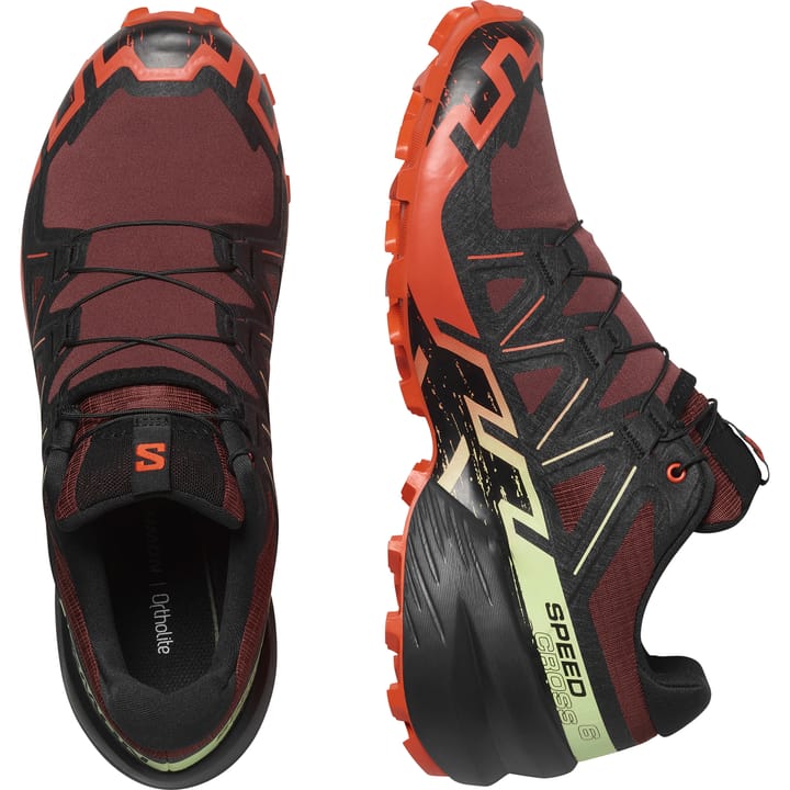 Salomon Men's Speedcross 6 Rum Raisin / Cherry Tomato / Cognac Salomon