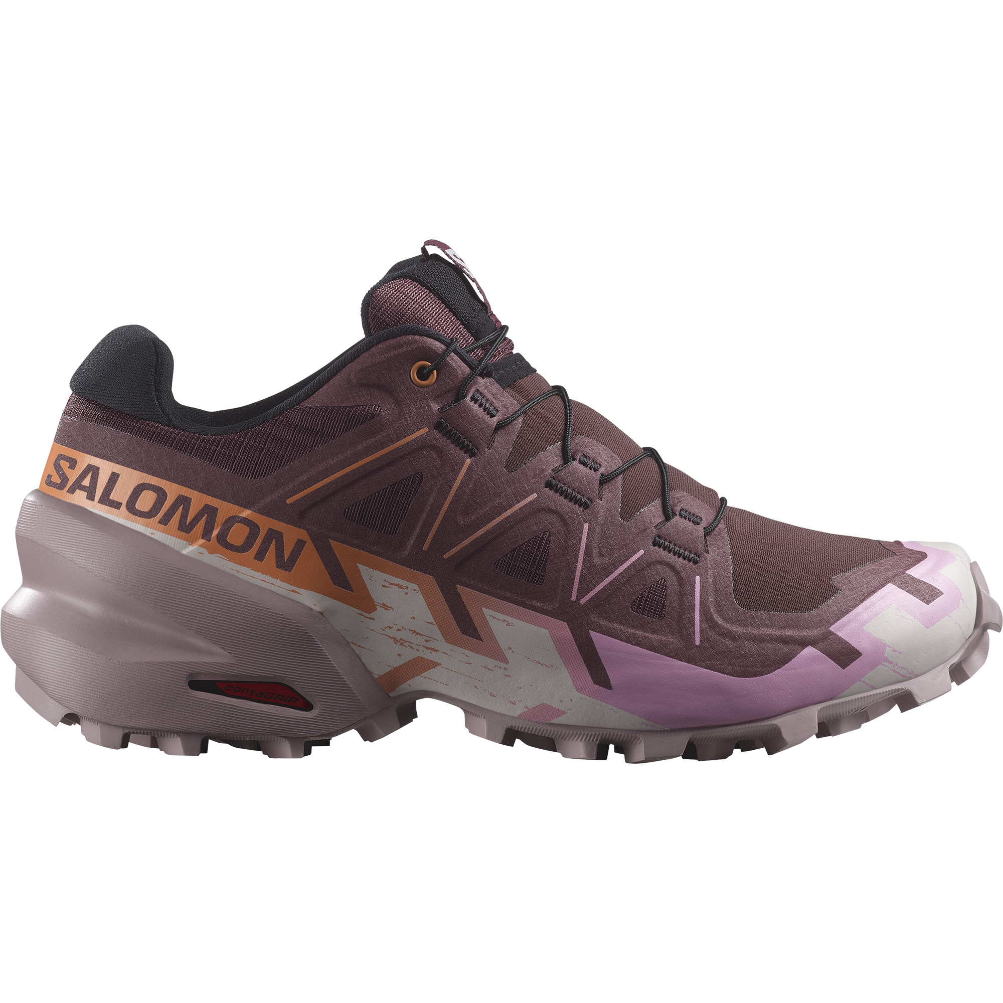 Salomon Women’s Speedcross 6 Catawba Grape/Papaya/Deauville Mauve