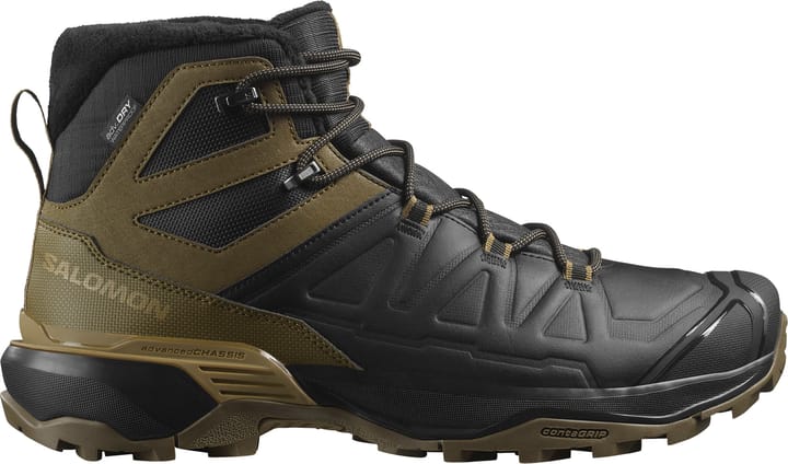 Salomon Men's X Ultra Snowpilot Waterproof Black/Military Olive/Gothic Olive Salomon