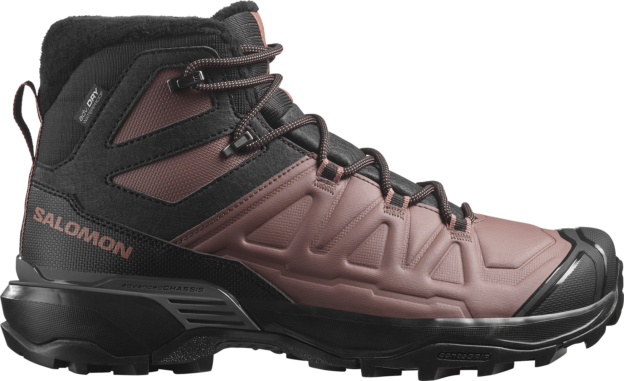 Salomon  Women’s X Ultra Snowpilot Waterproof Black/Peppercorn/Cognac