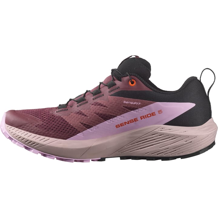 Salomon Women's Sense Ride 5 GORE-TEX Catawba Grape/Orchid Bouquet/Cherry Tomato Salomon