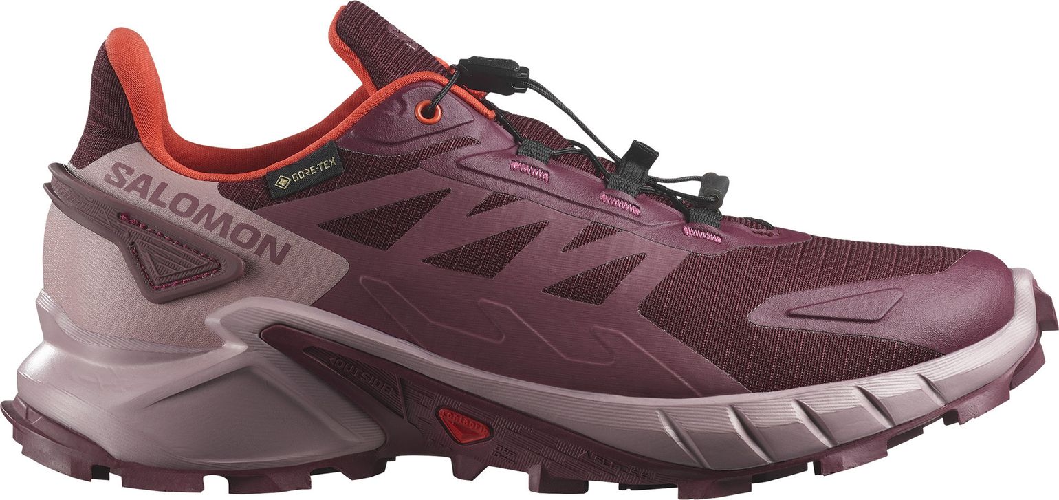 Salomon Supercross 4 Gore-Tex Tawny Port / Deauville Mauve / Cherry Tomato