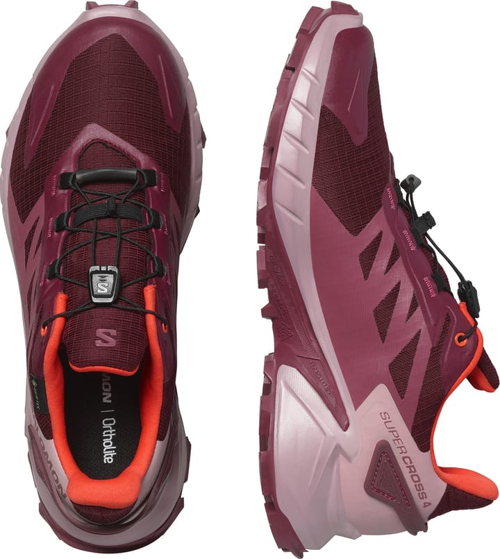 Salomon Supercross 4 Gore-Tex Tawny Port / Deauville Mauve / Cherry Tomato Salomon