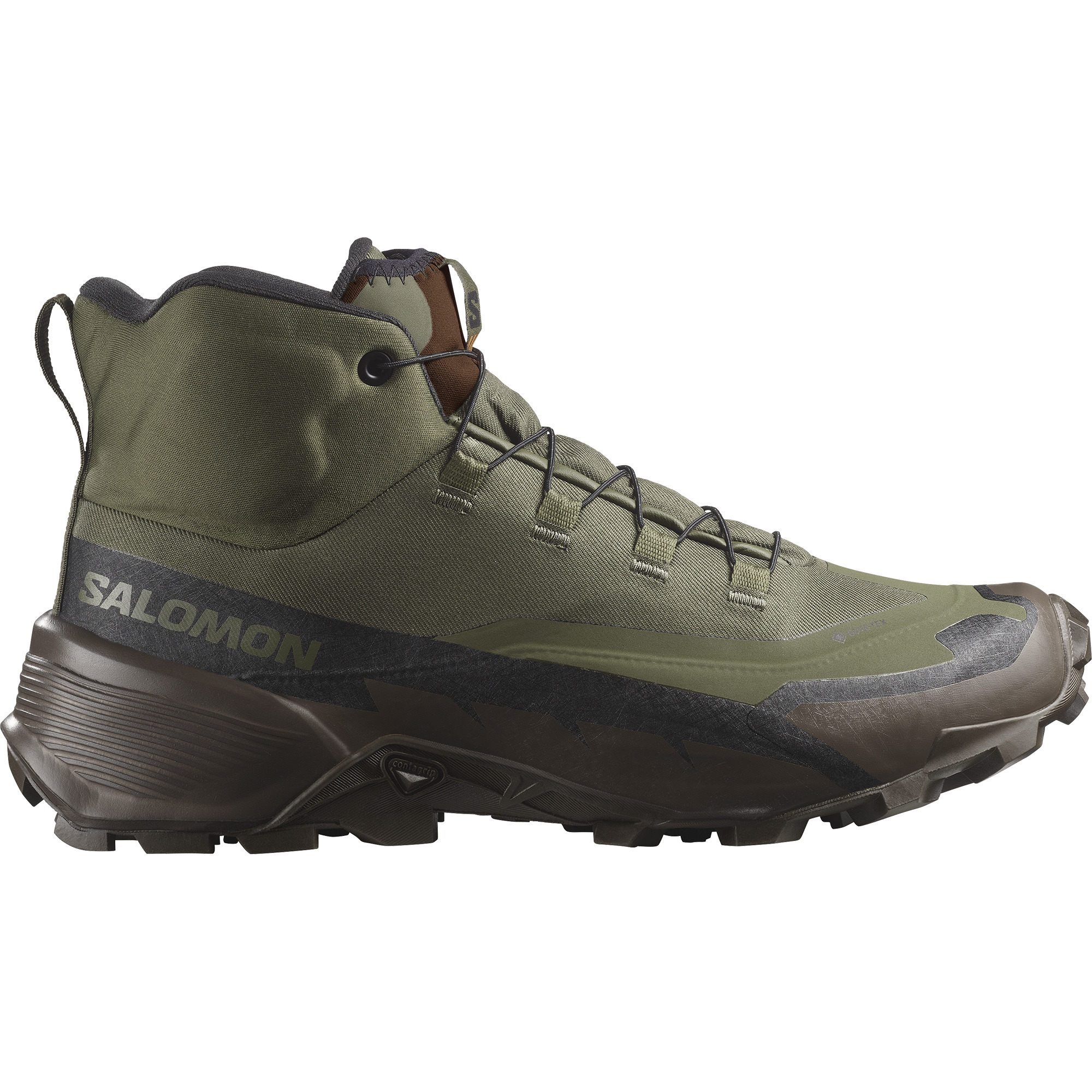 Salomon Unisex Cross Hike Tracker GORE-TEX Ranger Green/Earth Brown/Black