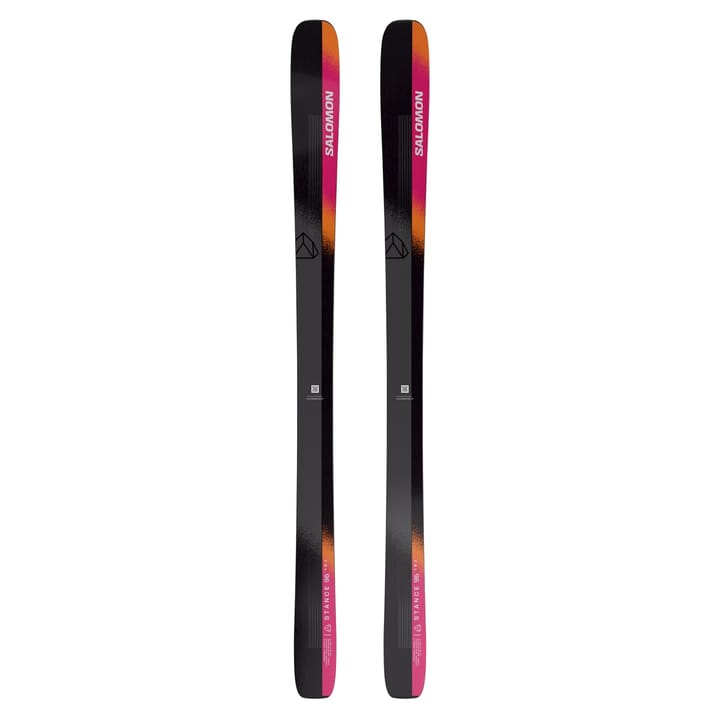 Salomon Stance 96 Black / Fiery Coral / Neon Peach Salomon