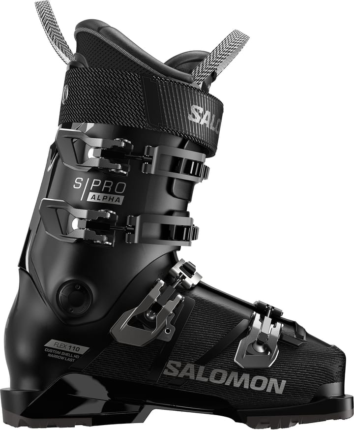 Salomon Men's S/Pro Alpha 110 Black/Dark Grey Met./Black Salomon