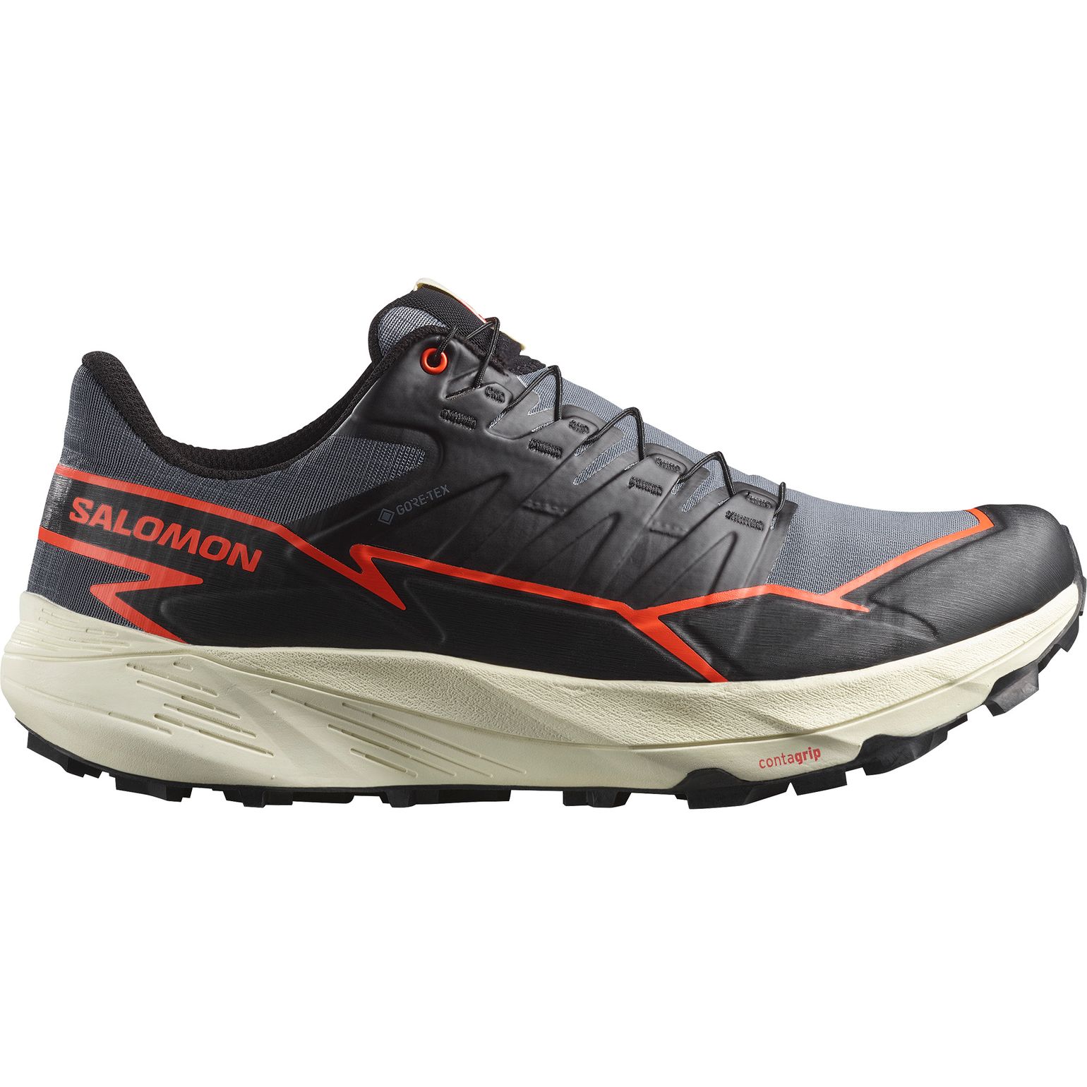 Salomon Thundercross Gtx Turbulence / Black / Cherry Tomato