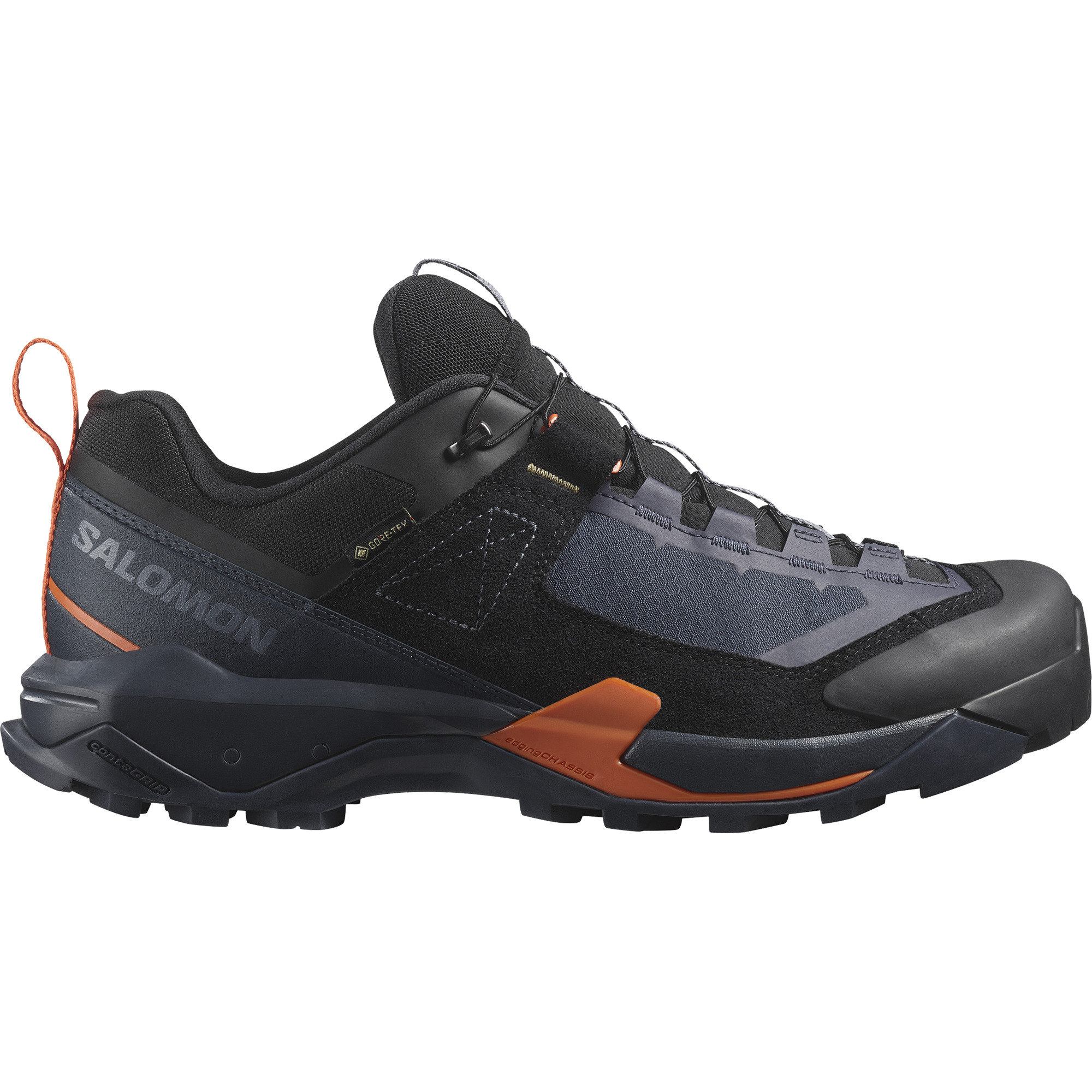 Salomon Men’s X Ultra Alpine GORE-TEX Blue Nights/Black/Red Orange