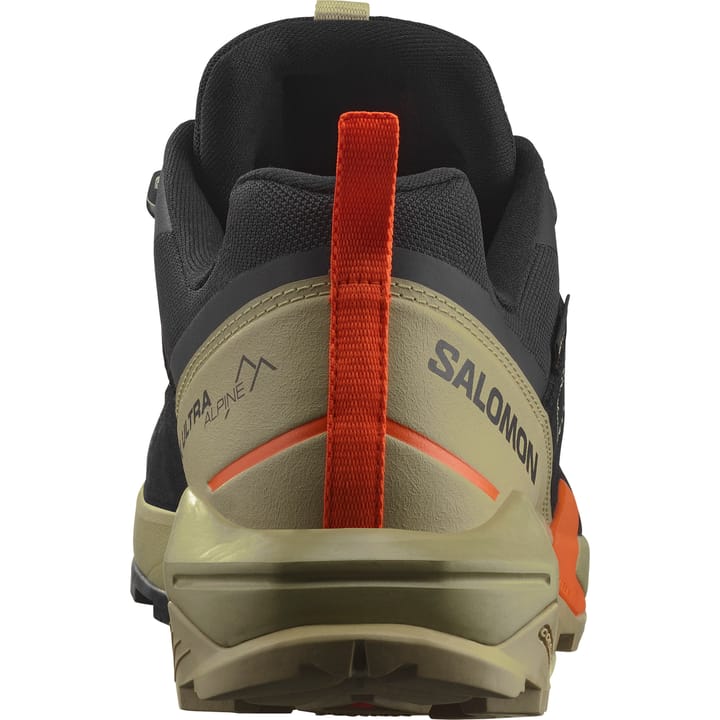 Salomon Men's X Ultra Alpine GORE-TEX Sponge/Black/Red Orange Salomon