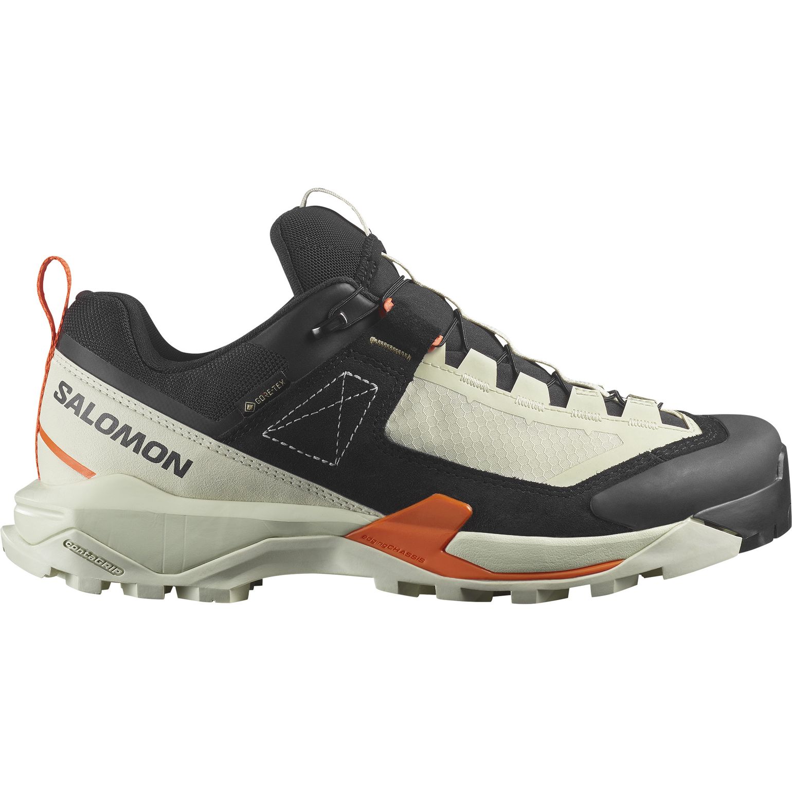 Salomon Women's X Ultra Alpine GORE-TEX Celadon Tint/Black/Red Orange