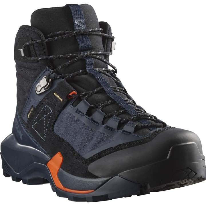 Salomon Men's X Ultra Alpine Mid GORE-TEX Blue Nights/Black/Red Orange Salomon