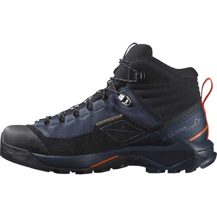 Salomon Men's X Ultra Alpine Mid GORE-TEX Blue Nights/Black/Red Orange Salomon