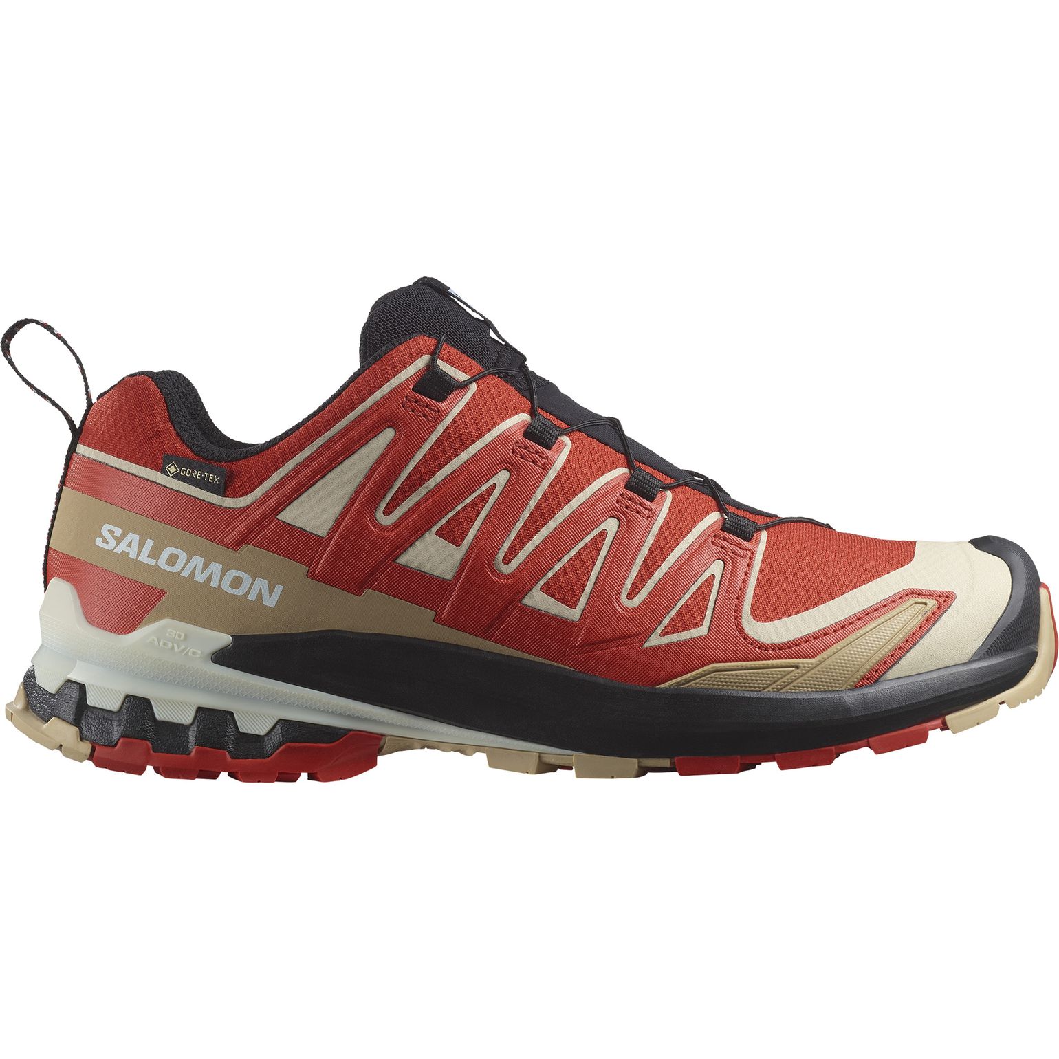 Salomon Men's XA Pro 3D V9 GORE-TEX Aurora Red/Safari/White