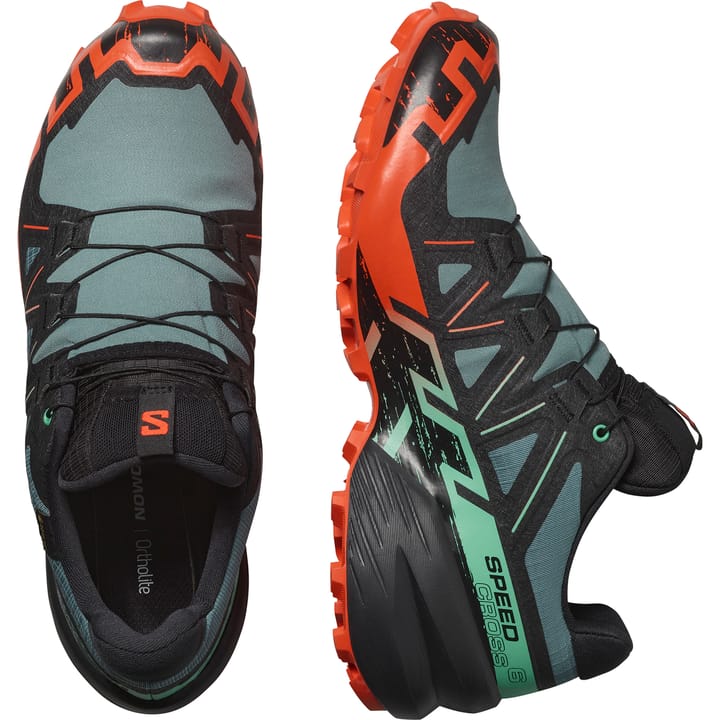 Salomon Men's Speedcross 6 GORE-TEX North Atlantic / Black / Cherry Tomato Salomon