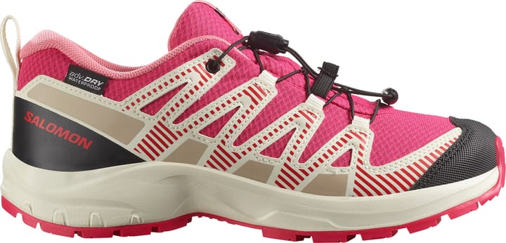 Salomon Kids' XA Pro V8 Waterproof Rouge Red/vanilla Ice/flamingo Pink Salomon