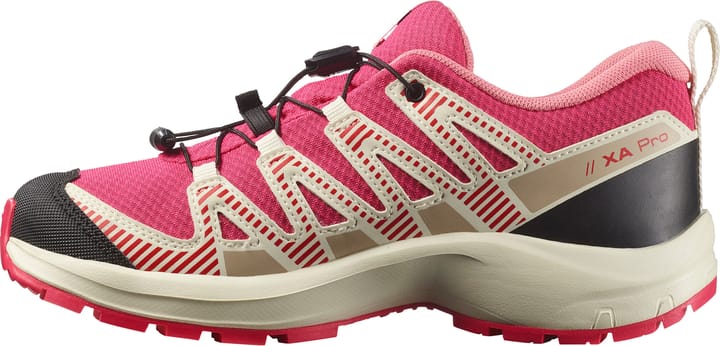 Salomon Kids' XA Pro V8 Waterproof Rouge Red/vanilla Ice/flamingo Pink Salomon