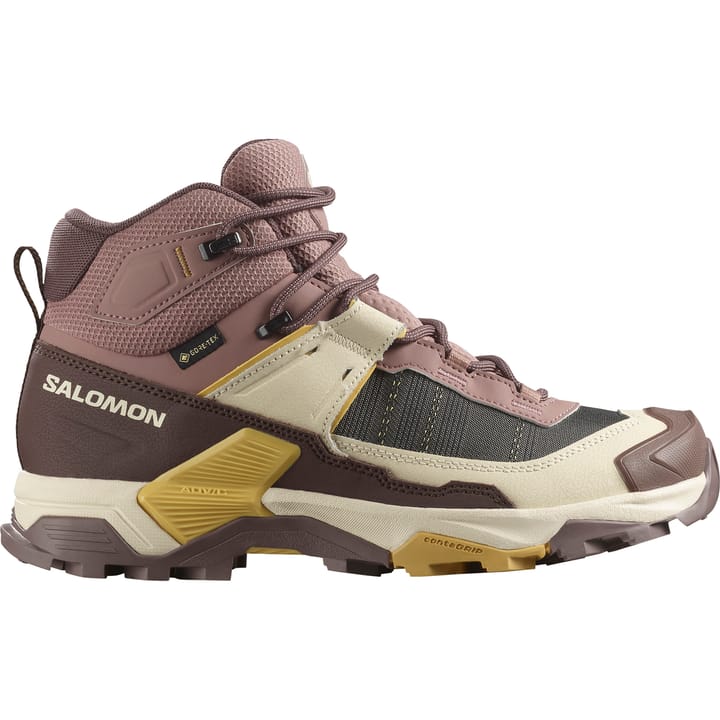 Salomon X Ultra 5 Mid Gore-Tex Burlwood/french Roast/rattan Salomon