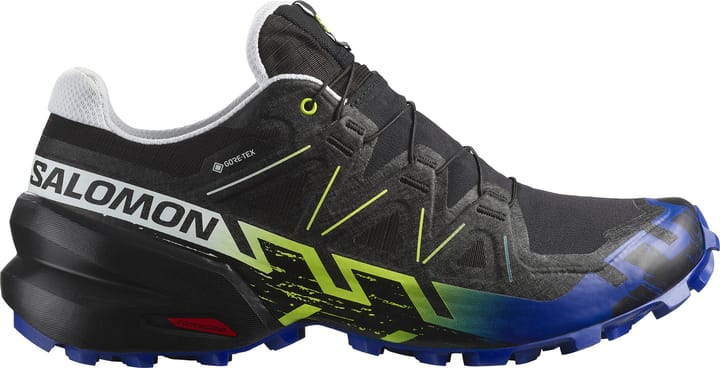 Salomon Shoes Speedcross 6 Gtx Fan Fire Black/Su Black/Surf The Web/Safety Yellow Salomon