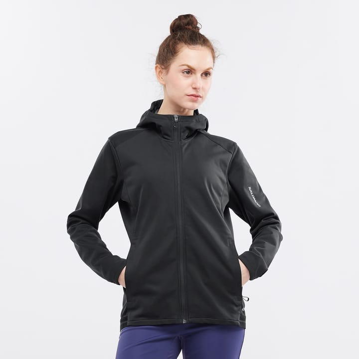 Women's GORE-TEX INFINIUM WINDSTOPPER Softshell Jacket DEEP BLACK/