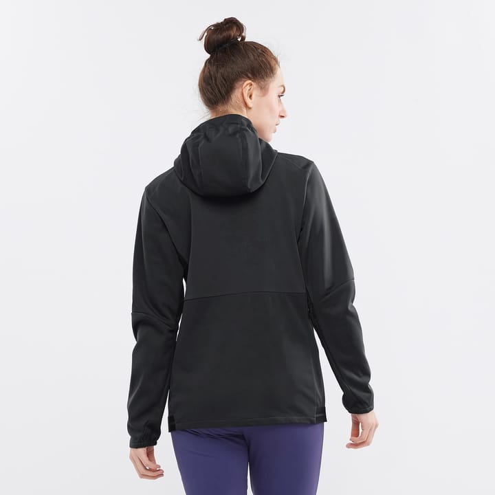 Women's GORE-TEX INFINIUM WINDSTOPPER Softshell Jacket DEEP BLACK/