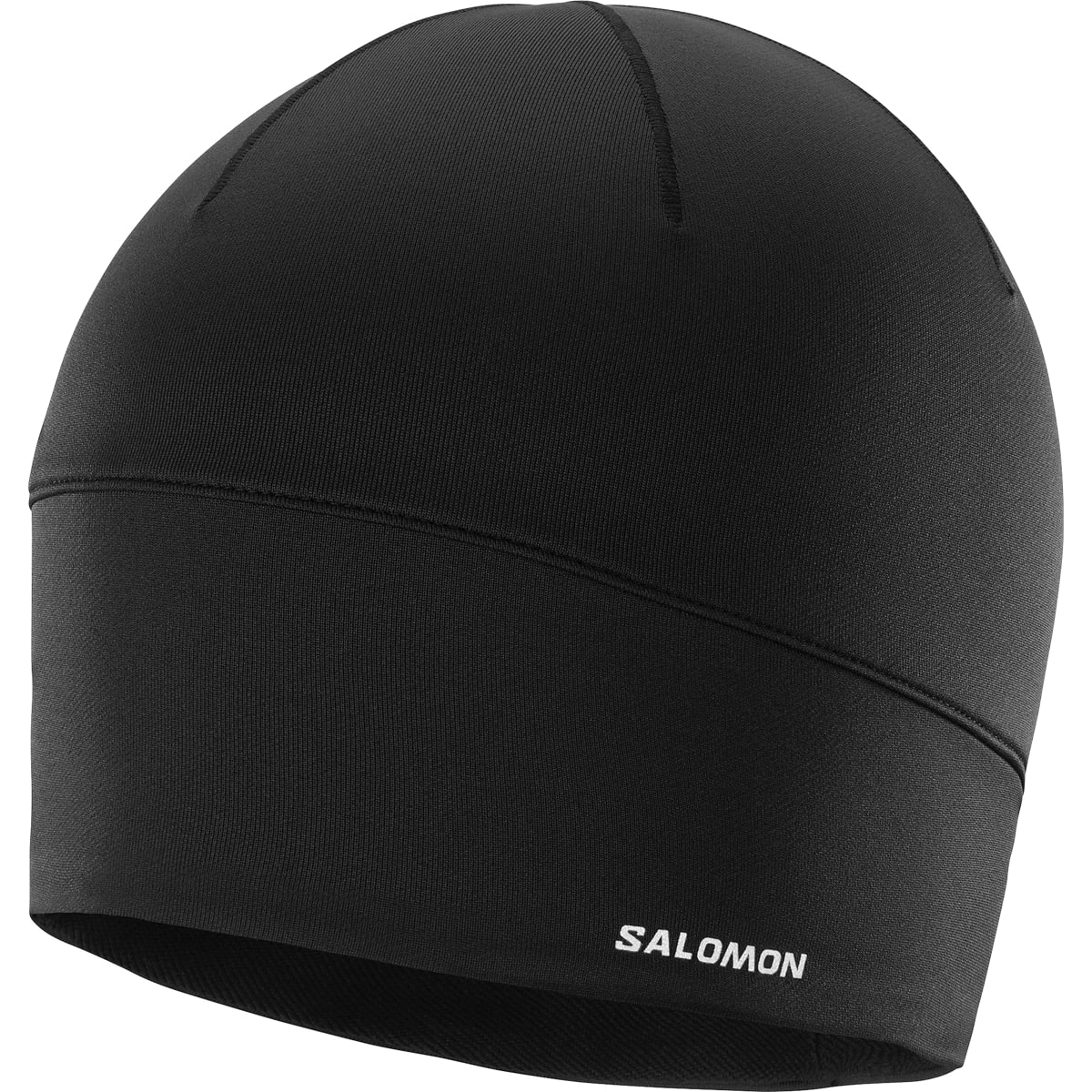 Beanie/Headband | Active Beanie Deep Black/Reflective Silver | Salomon