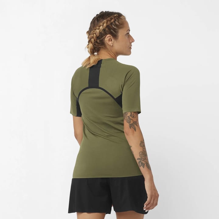 Salomon S/LAB SPEED TEE W Grape Leaf Salomon