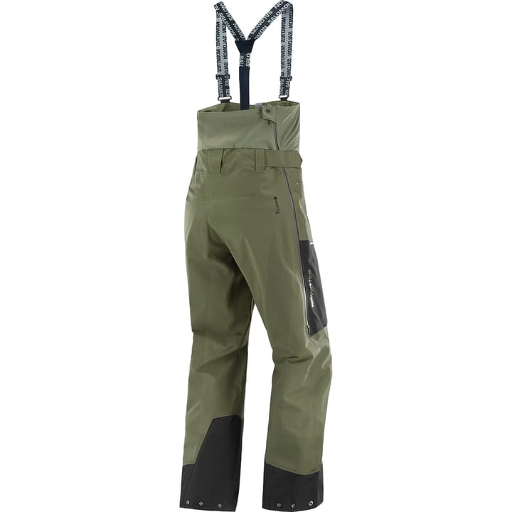 Salomon Men's S/Lab QST GORE-TEX Pro Bib Pants Olive Green/Deep Black Salomon