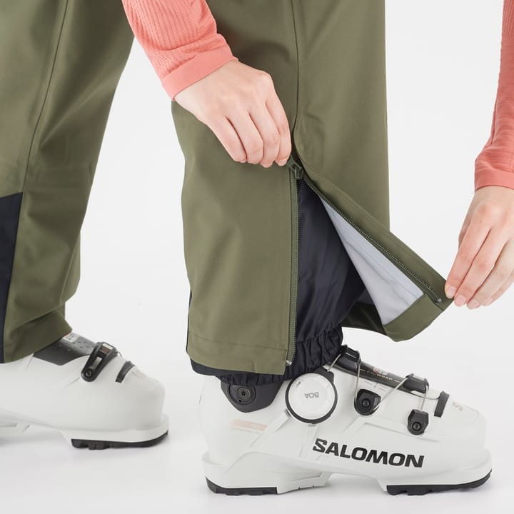 Salomon Stance 3l Shell Pant W Olive Night/ Salomon