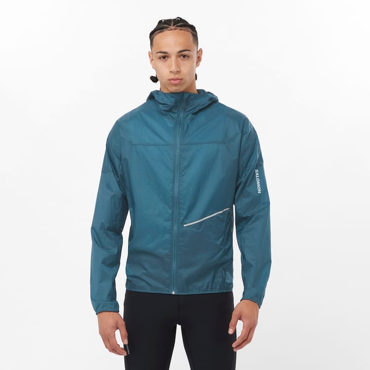 Salomon Men's Sense Aero Wind Jacket Deep Dive Salomon