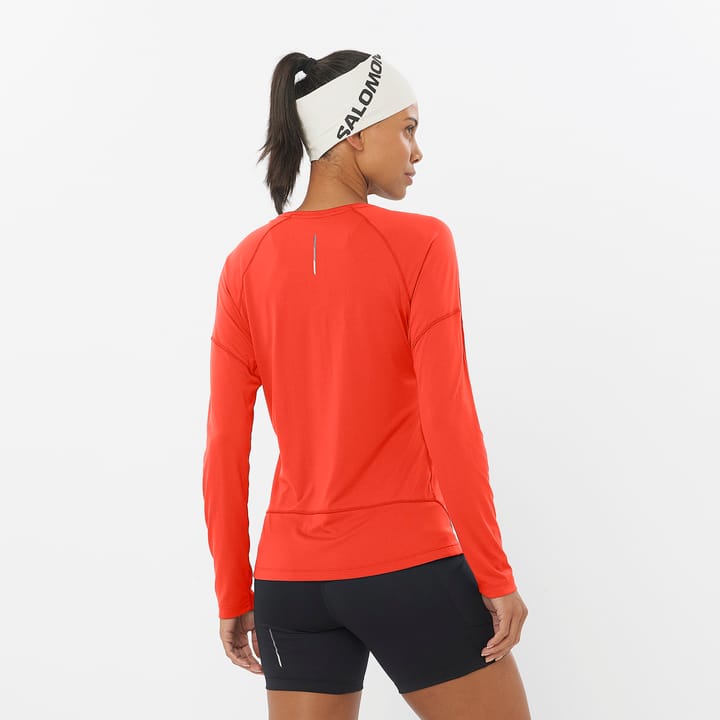 Salomon Women's Cross Run Top Cherry Tomato Salomon