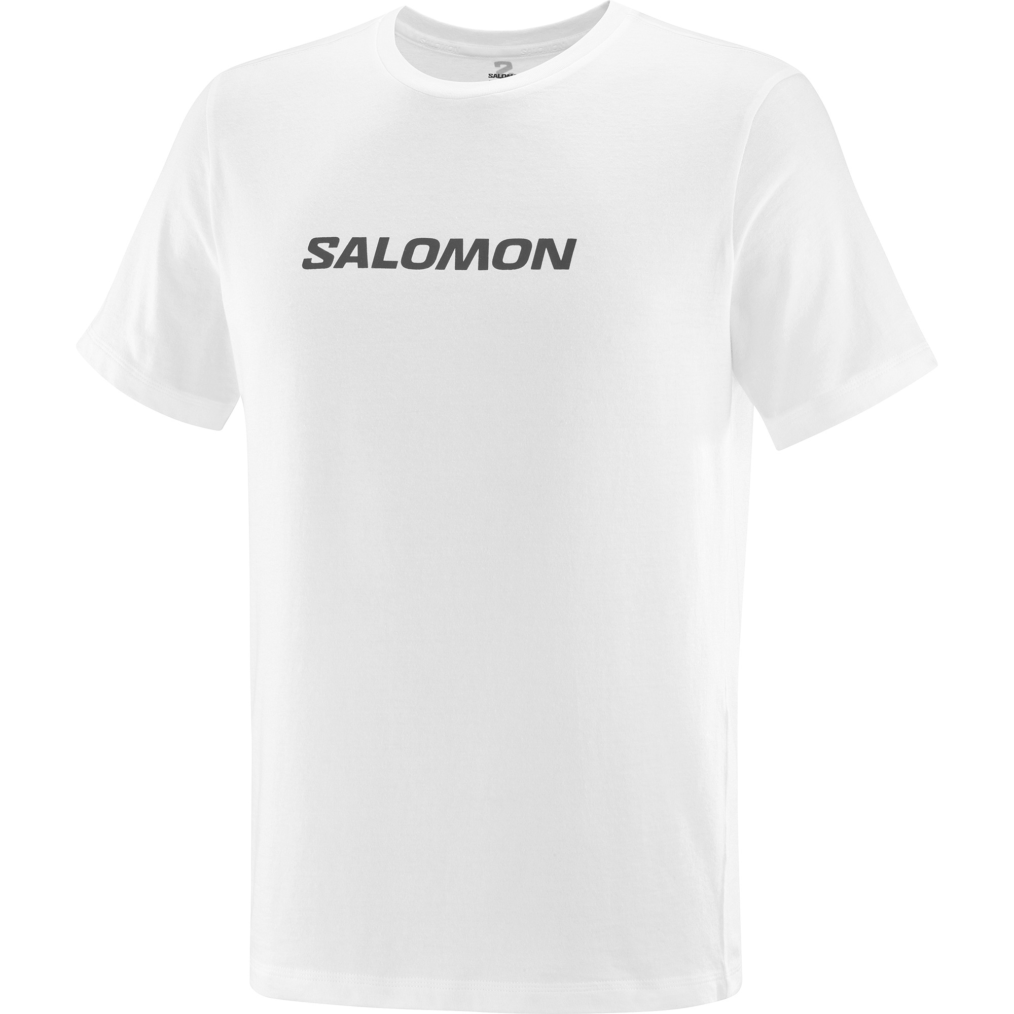 Salomon Men’s Salomon Logo Performance Tee White