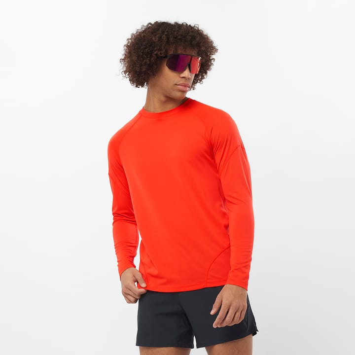 Salomon Men's Cross Run Top Cherry Tomato Salomon