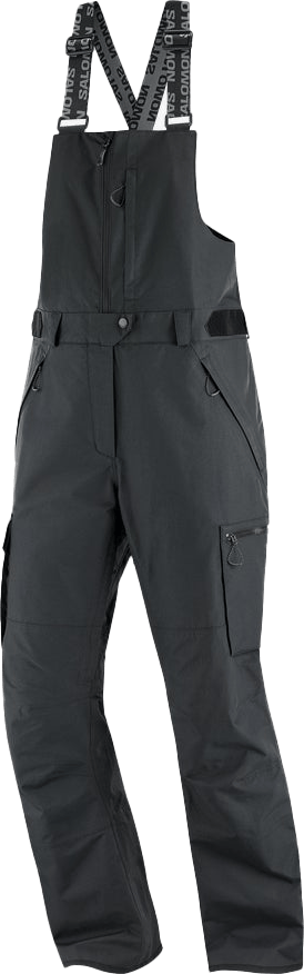 Salomon Women's Bashley Bib Pant Deep Black Salomon