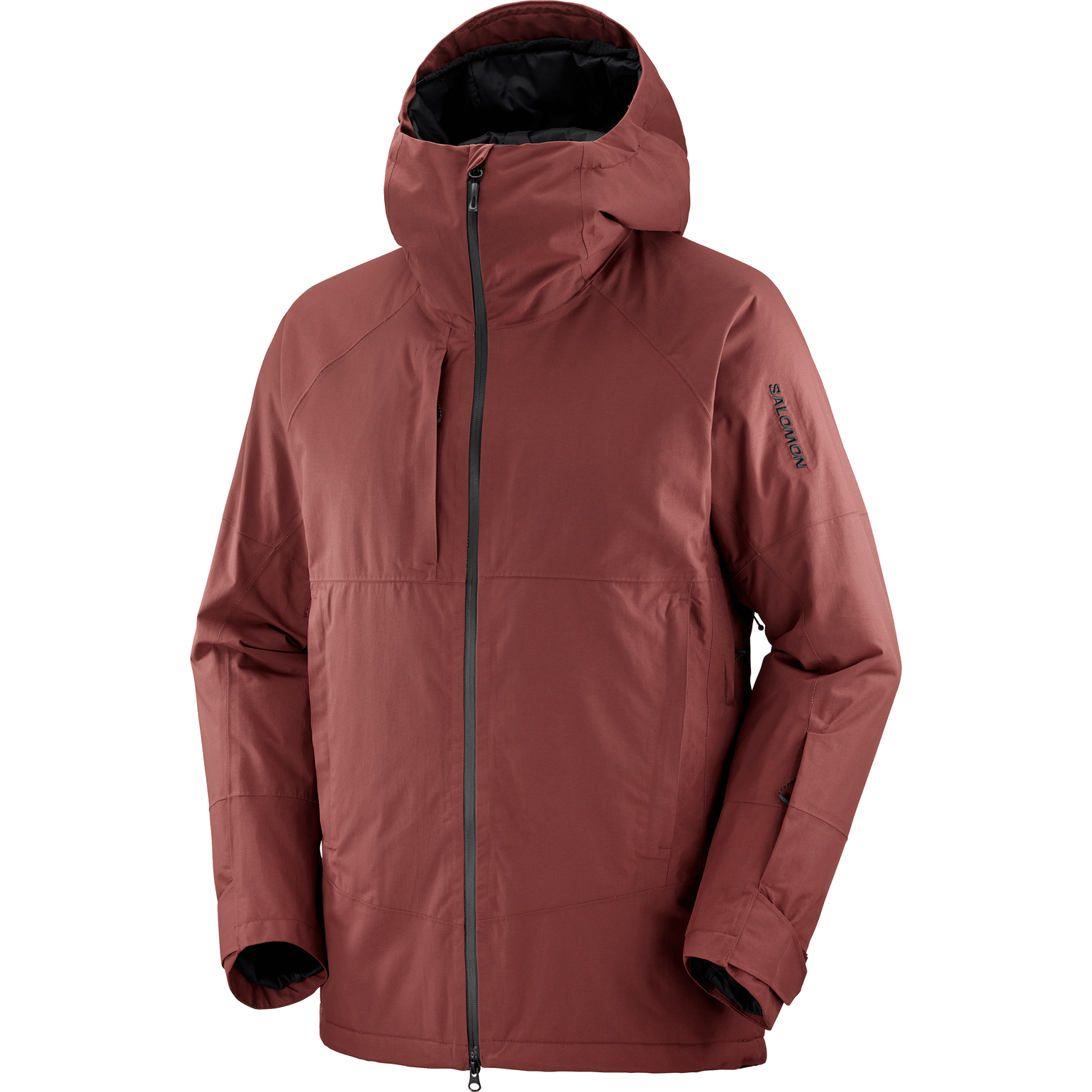 Salomon Men's Transfer Puff Jacket Rum Raisin