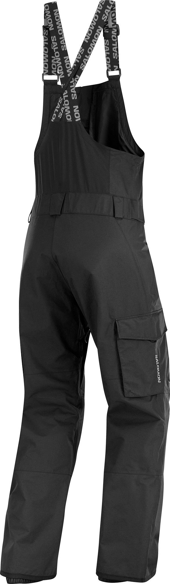 Salomon Men's Transfer Bib Pant Shitake/Deep Black Salomon