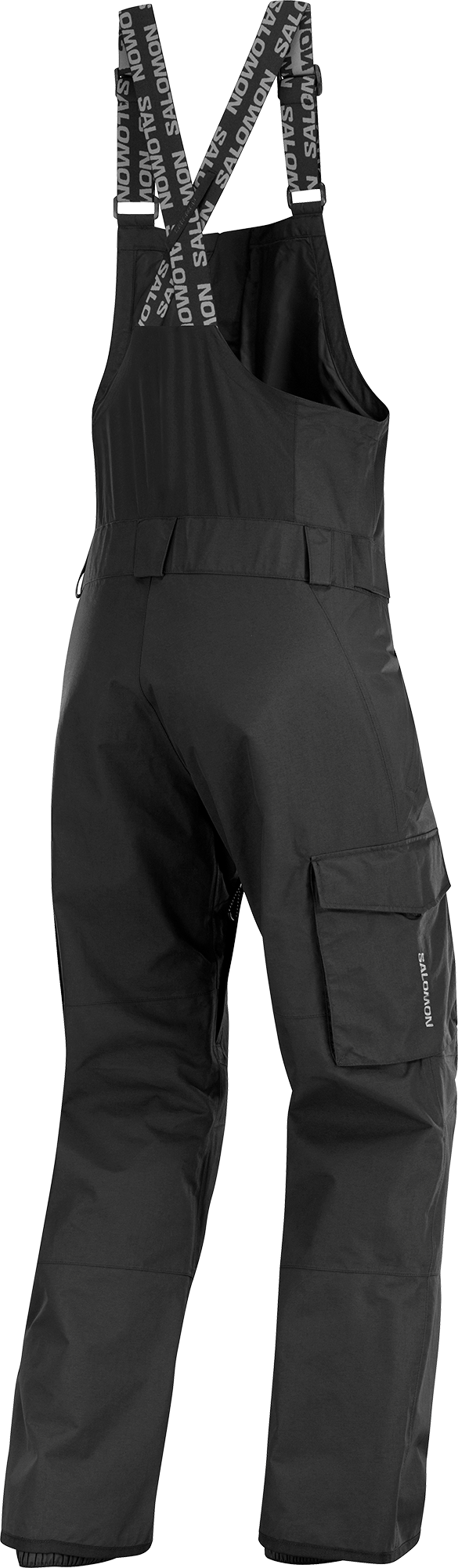 Salomon Men's Transfer Bib Pant Shitake/Deep Black Salomon