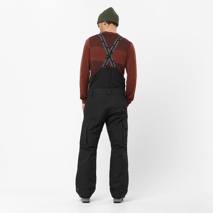 Salomon Men's Transfer Bib Pant Shitake/Deep Black Salomon