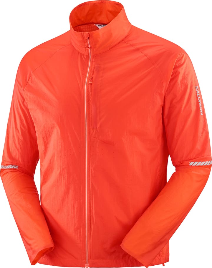 Salomon Men's Sense Flow Jacket Cherry Tomato Salomon