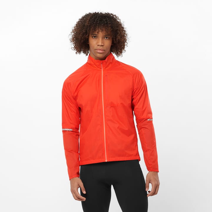 Salomon Men's Sense Flow Jacket Cherry Tomato Salomon