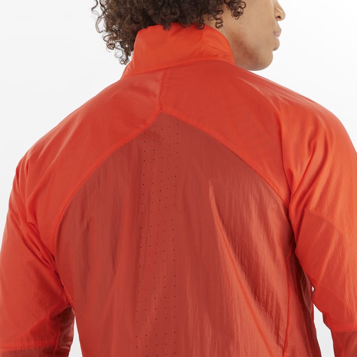 Salomon Men's Sense Flow Jacket Cherry Tomato Salomon