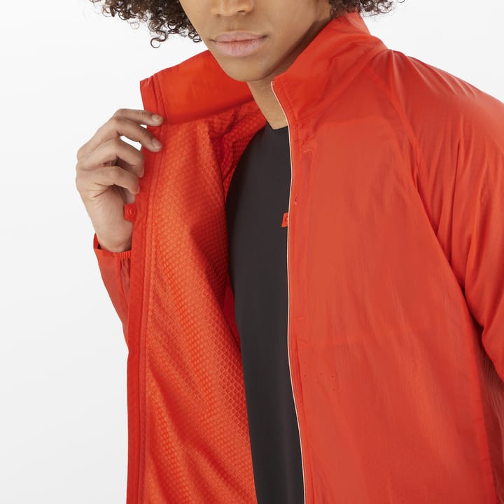 Salomon Men's Sense Flow Jacket Cherry Tomato Salomon