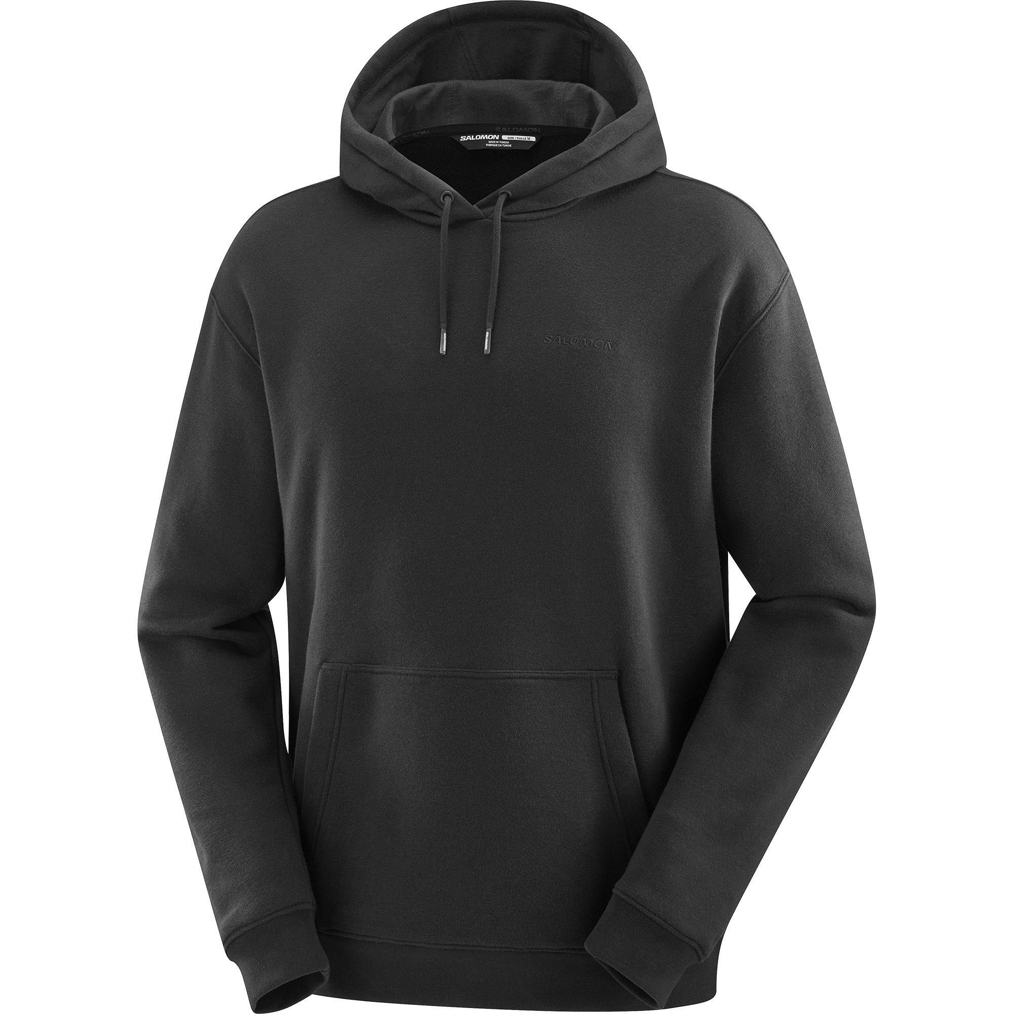 Men's Salomon Logo Pride Hoodie Deep Black, M