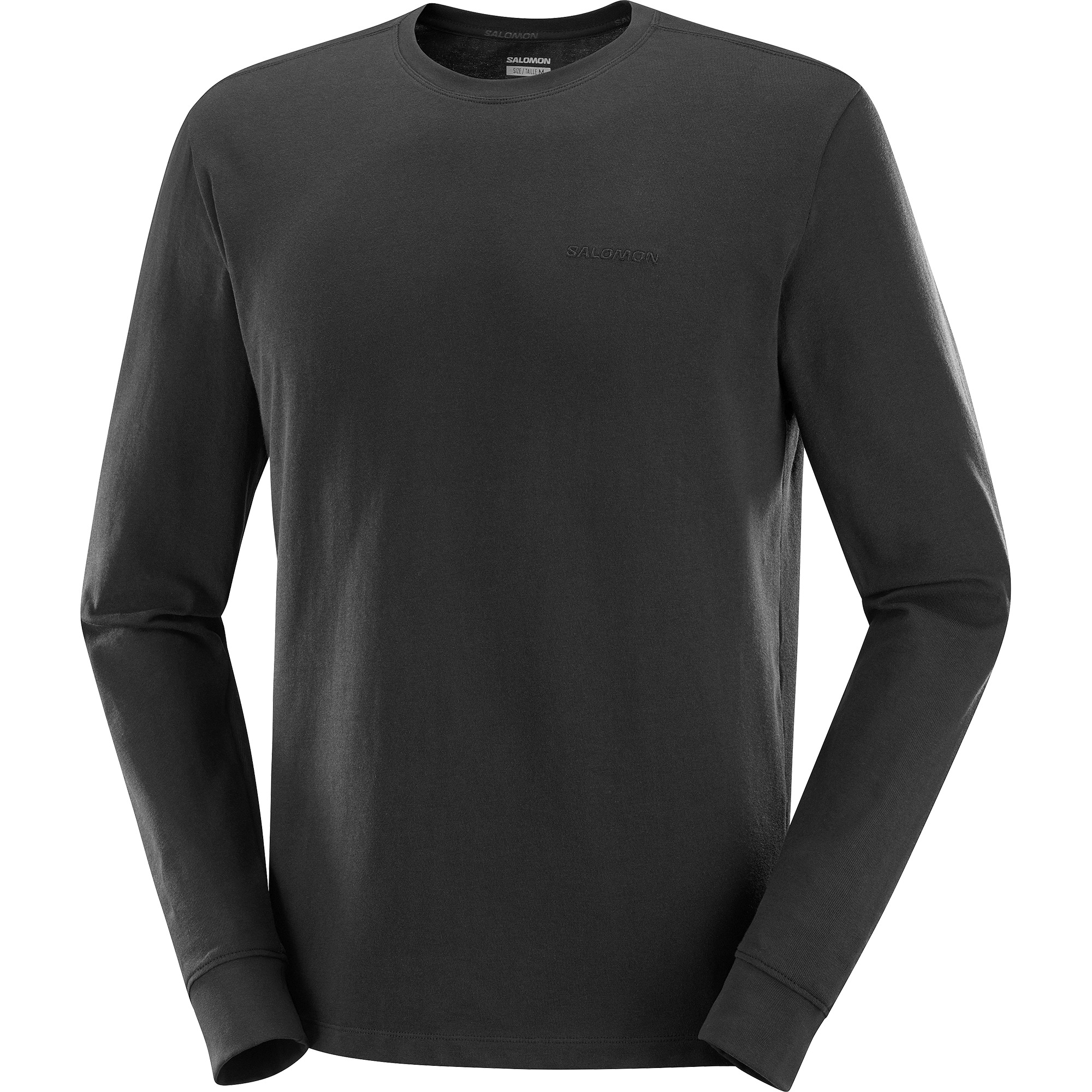 Men’s Salomon Logo Pride LS Tee Deep Black