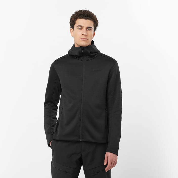 Salomon Men's Sntial Midfleece Deep Black Salomon